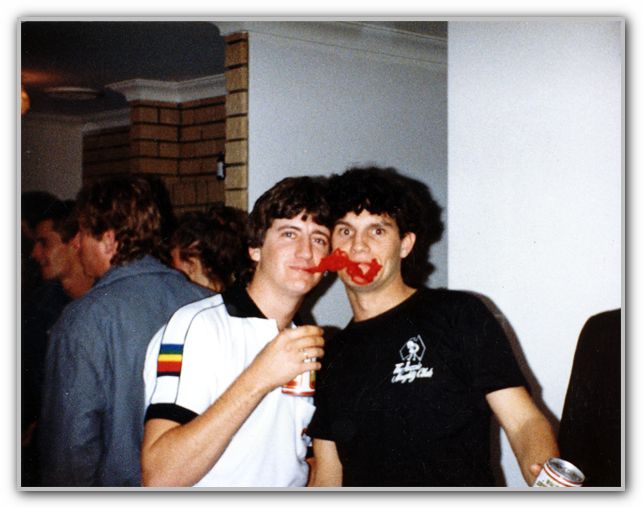 DJ at his 21st May 1987 1